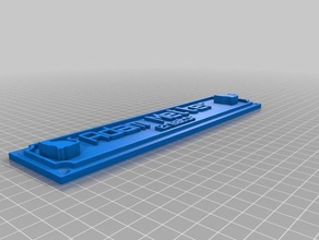 creator tag office customized 3d print model - Mito3D