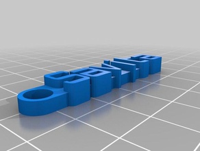 savita organización personalizado 3d print model - Mito3D