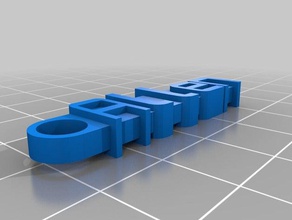 allen - Organisation angepasst 3d print model - Mito3D