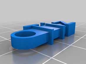 tiz organización personalizado 3d print model - Mito3D