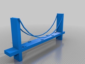 golden gate bridge des bâtiments les structures brcke makeredchallenge 3d print model - Mito3D