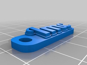 imc keychains customized 3d print model - Mito3D