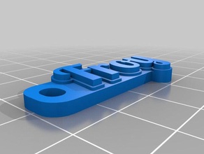 imc keychains customized 3d print model - Mito3D