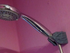 duchas ducha soporte de la cabeza cuarto baño 3d print model - Mito3D