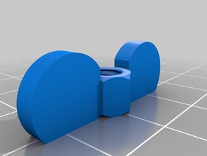 wingnut parts customized 3d print model - Mito3D