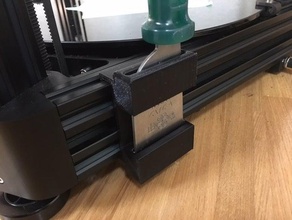 scraper holder 3d printer accessories atom atom2 atom20 delta maestro 3d print model - Mito3D
