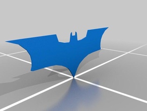 batarang - Spielzeug Spiele 3d print model - Mito3D