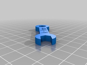 Schraubenschlüssel kossel tools angepasst 3d print model - Mito3D