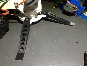 pernas lite braço i2 open source do robot robótica arduino 3d print model - Mito3D
