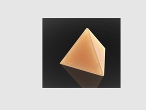 thompsons tetrahedron mühendislik çıkık tetrehedron 3d print model - Mito3D