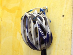 fahrrad helm - brillenwandhalter Fahrrad Helm Brille wall mount sport im freien Fahrrad-Halterung Wandhaken 3d print model - Mito3D