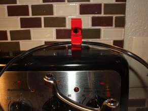 stovetop hot lid holder kitchen dining 3d print model - Mito3D