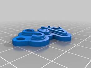 sofi Anahtarlık özelleştirilmiş 3d print model - Mito3D