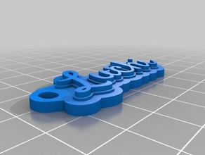 luchi keychains customized 3d print model - Mito3D