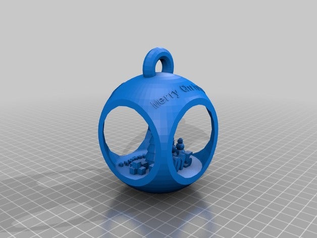 pagett de navidad decoración personalizado 3D print model - Mito3D
