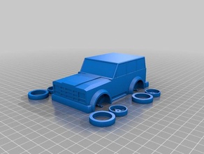 jeep les jouets jeux personnalisé 3d print model - Mito3D