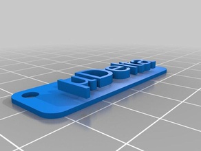 &microdelta i segni loghi personalizzato 3d print model - Mito3D