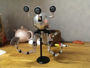 accessoires aaskedalls articulé codsworth fallout 4 de modèle les robots 3d print model - Mito3D