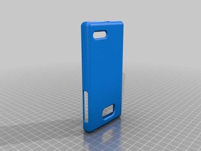 lg optimus l90 casi flessibile filamento mobile telefono 3d print model - Mito3D