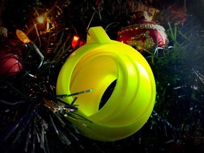 rotating christmas ornament decor decoration tree 3d print model - Mito3D