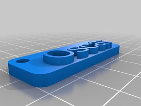 oscar placa sinais logotipos personalizado 3d print model - Mito3D