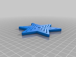 meine angepasste spinning stars Dekor 3d print model - Mito3D