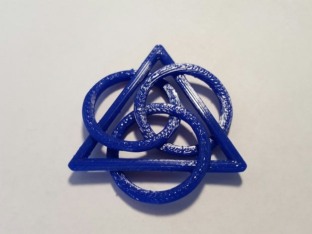 trinity symbol sculptures 3D print model - Mito3D