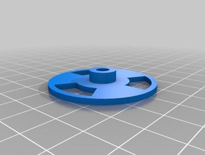 my customized parametric encoder wheel public domain parts 3d print model - Mito3D