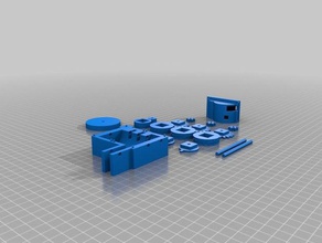 mi personalizados filamento del odómetro 3d de la impresora accesorios 3d print model - Mito3D
