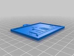 el salvador lithopane 2d a arte personalizado 3d print model - Mito3D