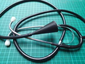 stetoscopio direzionale cono il rumore del motore ricerca automotive 3d print model - Mito3D