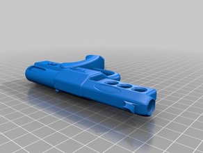 pistola outros 3d print model - Mito3D