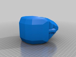head other 3d print model - Mito3D