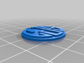 cjs mio personalizzata monogram pendant gioielli 3d print model - Mito3D