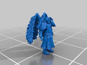 judgement uther paladin toys games fantasy 3d print model - Mito3D