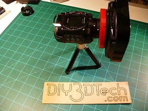 ricoh wg-m1 action camera 72mm filter adapter 3d printing 3d print model - Mito3D