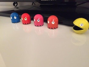 pacman Modelle gaming oldschool-gaming 3d print model - Mito3D