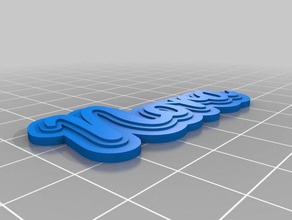 geschenk nora chaveiros personalizado 3d print model - Mito3D