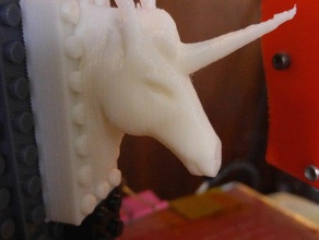 unicorn lego compatible brick remix construction toys 3d print model - Mito3D