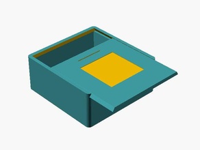 kapak kutu sürgülü özelleştirilebilir kaplar durumda özelleştirilmiş özelleştirici 3d print model - Mito3D