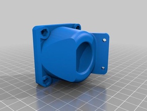 50mm montagem de ventilador reprap i2 3d a impressora acessórios 3d print model - Mito3D