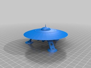 joes flying saucer 3d printing 3d print model - Mito3D