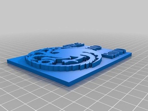 maison targaryen d'autres un aimant de réfrigérateur jeu des trônes le got la chanson glace feu 3d print model - Mito3D