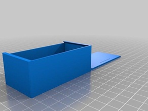 my customized sliding lid box 3d printing 3d print model - Mito3D