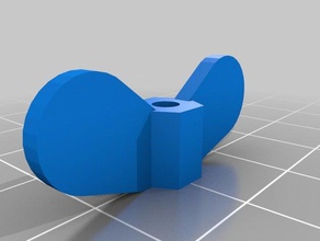 özel parametrik kanat benim parçaları 3d print model - Mito3D