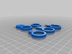 rings 3d print model - Mito3D