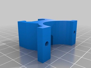 bottom scope mount v2 3d printing 3d print model - Mito3D