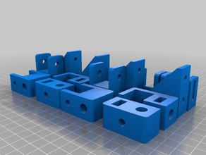 wilson frame brace 3d Drucker Teile reprap ts 3d print model - Mito3D
