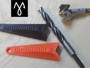 seria recta de la guía broca plantilla herramientas perforación para taladrar del taladro mano simple fuerte tool3 carpintería madera taller 3d print model - Mito3D