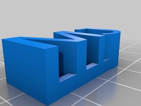 mj plaque de nom sculptures personnalisé 3d print model - Mito3D